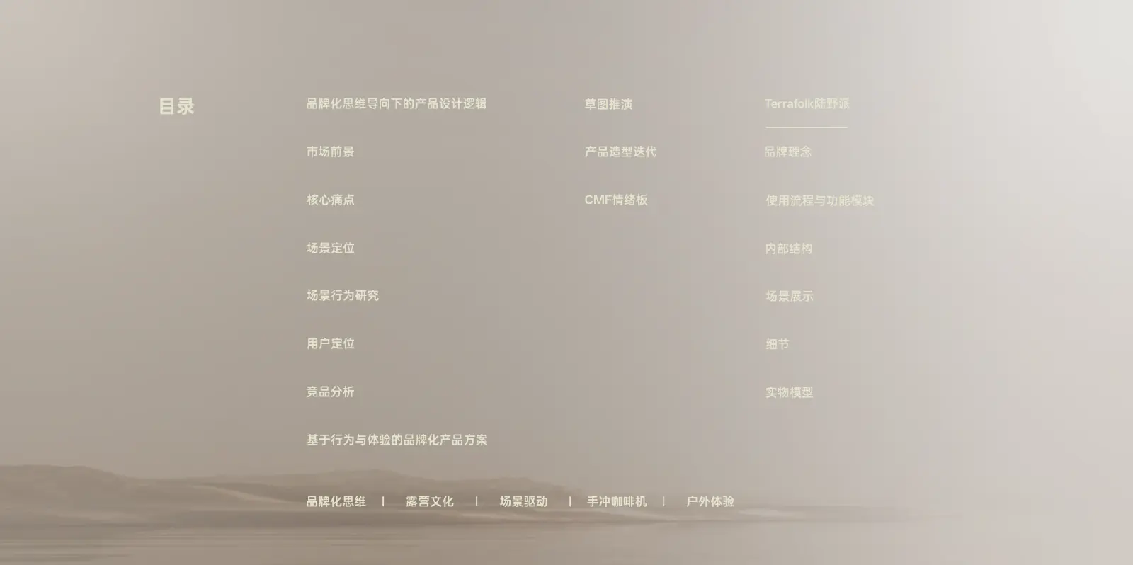 陆野派项目报告册第 2 页